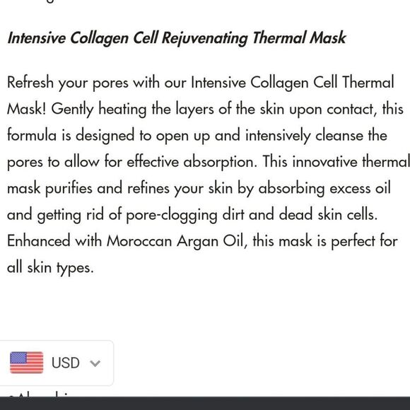 SECRET COLLAGEN Rejuvenating Thermal Mask - Picture 7 of 9